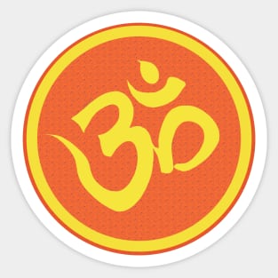 Om Spirituality Awareness Meditation Yoga Sticker